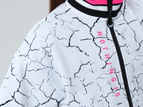 Комплект трикотажный для девочек: толстовка, брюки