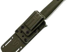 Тактический нож Kizlyar Supreme Sturm, сталь AUS-8, рукоять Kraton, олива