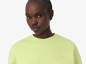 Женская двусторонняя толстовка Lacoste оверсайз