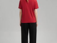 Свободная футболка comfort fit из хлопкового джерси