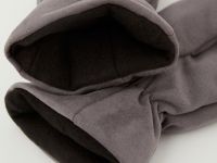 Утепленные флисовые варежки