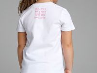 Фуфайка трикотажная для девочек (футболка)