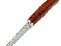 Нож Клык, сталь Elmax, рукоять карельская береза