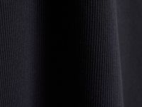 Базовая майка в рубчик, Черный