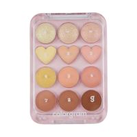 Компактная палетка теней для век colorgram Pin Point Eyeshadow Palette 05 Blossom+Coral