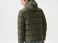 Мужская утеплённая куртка Lacoste с капюшоном