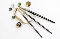 Кисть синтетика круглая Pinax "HI-TECH Balanced Quilll 914" короткая ручка