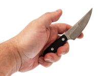 Нож Barmaley Knives Буратино, сталь AUS-10Co, рукоять G10, черный