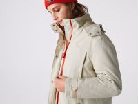 Женская парка Lacoste с утеплённой подкладкой