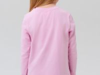 Фуфайка трикотажная для девочек (футболка с длинными рукавами)