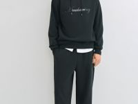 Худи с принтом, Черный