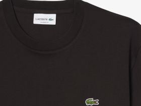 Мужская хлопковая футболка Lacoste с коротким рукавом