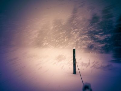 Водителей предупреждают о сильном снегопаде в Нерюгринском районе Якутии