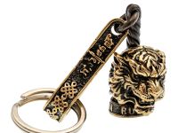 Брелок Тигр, бронза