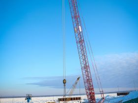 В Якутии приступили к сборке самого большого коффердама Ленского моста