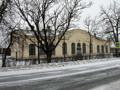 Здание железнодорожного вокзала