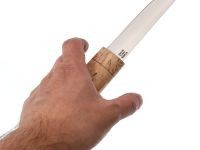 Кованый нож Северный малый, сталь 65Х13, карельская береза