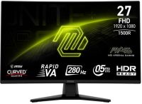 Монитор 27" MSI MAG 274CXF 9S6-3CE31T-012 1920x1080, 1мс, 300 кд/м2, 3000:1, 100M:1, 178°/178°, VA, 16:9, 280Hz, 2*HDMI 2.0, DP 1.2, Tilt, VESA