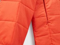 Стеганая куртка с v-образным вырезом