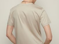 Футболка из мерсеризованного хлопка