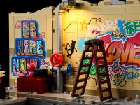 F9066 Конструктор Граффити на автобусной остановке