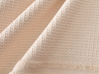 Полотенце махровое Laura, бежевое