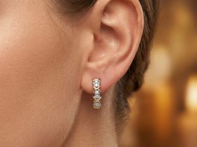 Серьги из комбинированного золота э4812сг06163900