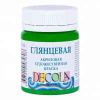Акрил "Decola" 50 мл глянцевый Зеленый светлый