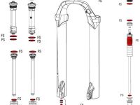 Ремкомплект для вилок RockShox Service Kit Full 30 Gold Solo Air 11.4018.035.000 (комплект)