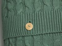 Наволочка декоративная Villena, зеленая