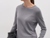 Шерстяной джемпер с округлой горловиной