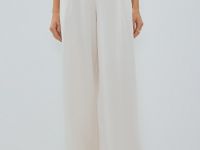 Широкие брюки, Бежевый