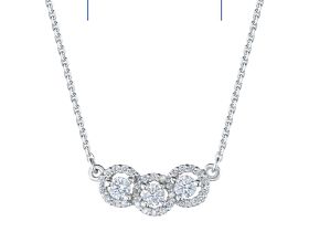 Колье из серебра э0612кл09190270_white