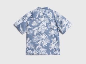 Рубашка из микротвила для мальчиков, Голубой