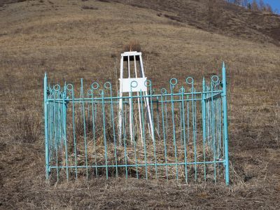 Одиночная могила бойца красногвардейца