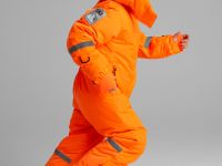 Комбинезон текстильный с полиуретановым покрытием для девочек