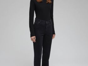 Джинсы straight fit