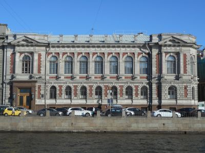 Ссудная касса и казармы Министерства финансов, управление Государственных сберегательных касс