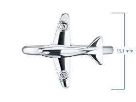 Кольцо из серебра э0612кц06210103_white