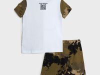 Комплект трикотажный для мальчиков: фуфайка (футболка), шорты