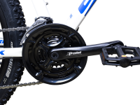 Горный велосипед Stark Router 27.3 HD, год 2024, цвет Белый-Синий, ростовка 20