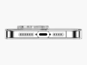 Чехол-накладка Keephone X-Crystal MagSafe для Apple iPhone 15 Pro Max пластиковый (прозрачный)