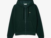 Женская толстовка Lacoste с капюшоном на молнии