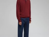 Джемпер-поло с шерстью