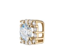 Классическая подвеска из желтого золота э0312пд12200951_white