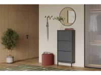 Обувница Трейвис 1-58x125 Графитовый