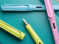 Ручка перьевая Lamy 0D1 safari, Aquasky