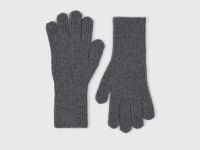 Вязаные перчатки, Серый