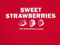 Короткий топ с принтом для девочек, Красный