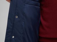 Утепленная куртка с отложным воротником